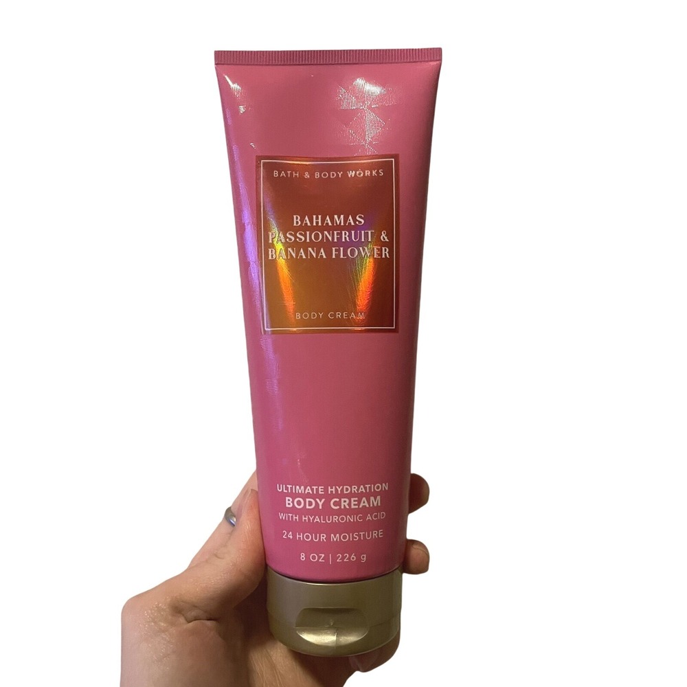 Bath & Body Works BAHAMAS PASSIONFRUIT & BANANA FLOWER Body‎ Lotion ~ 8 fl.oz.